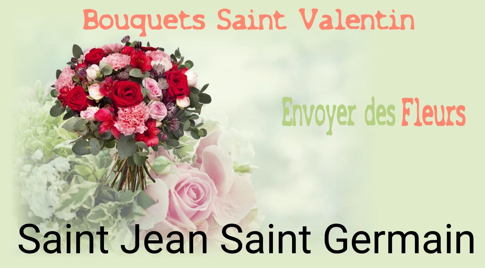 Roses de Saint-Valentin livrées à Saint-Jean-Saint-Germain